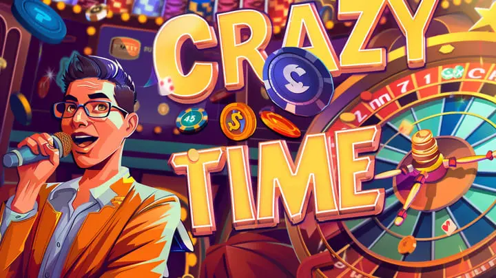 1777BET Crazy Time mobile streaming screen